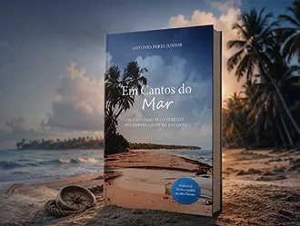 Livro Em Cantos do Mar, de Antonio Peres Junior